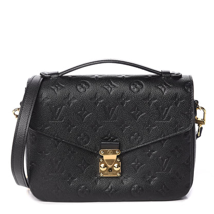 Louis Vuitton Empreinte Pochette Metis Black 1 of 8