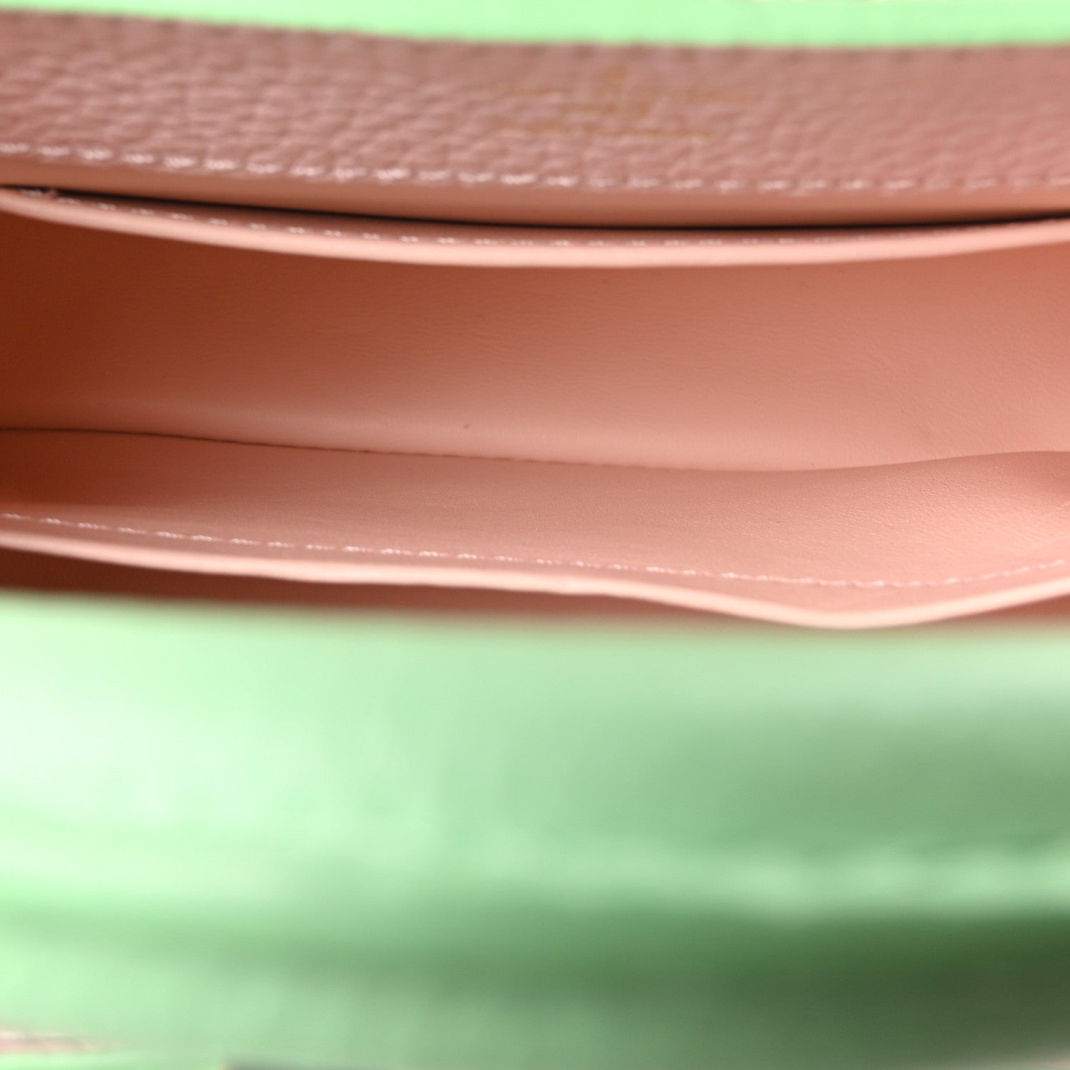 Louis Vuitton Taurillon Mini Capucines Vert Pomme 5 of 9