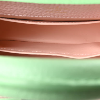Louis Vuitton Taurillon Mini Capucines Vert Pomme 5 of 9