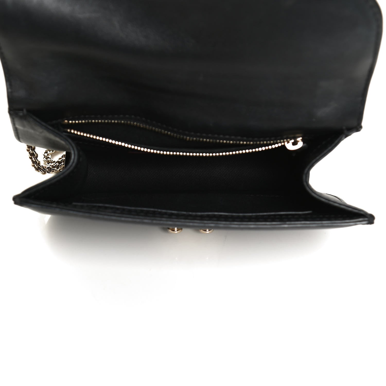 Valentino Garavani Vitello Small Glam Lock Rockstud Flap Black 5 of 10