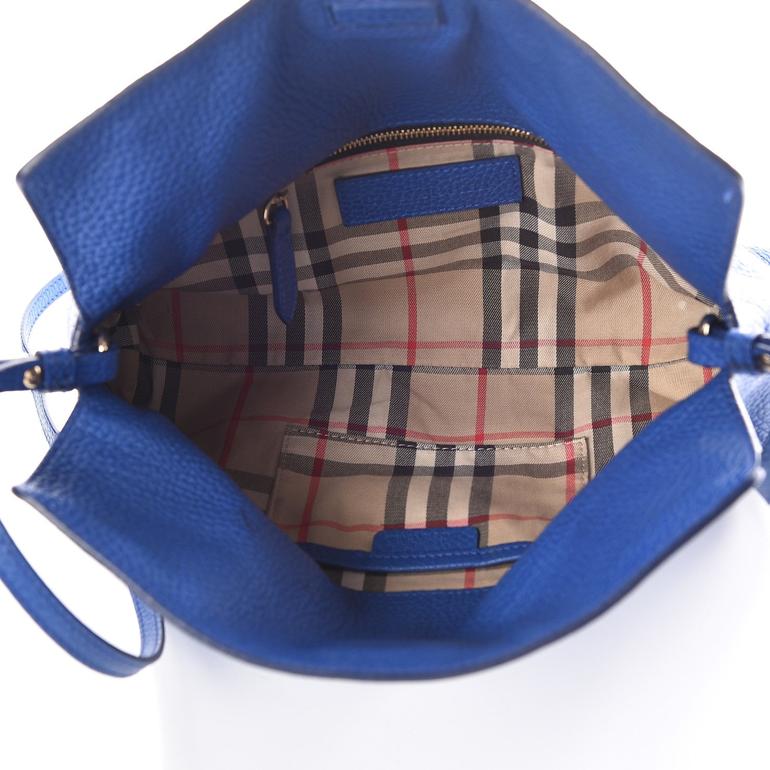 Burberry London Grainy Calfskin Small Leah Brilliant Blue 7 of 14
