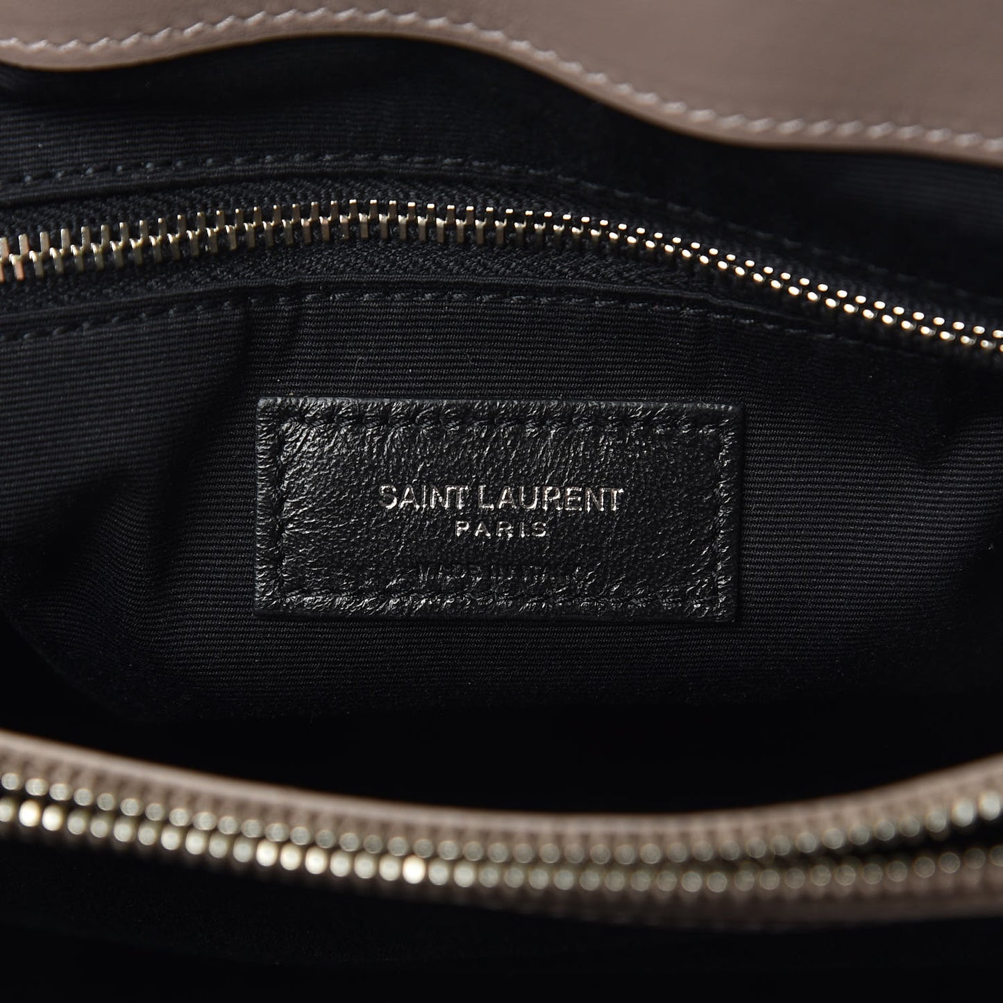 Calfskin Y Quilted Monogram Medium Loulou Chain Satchel Mink