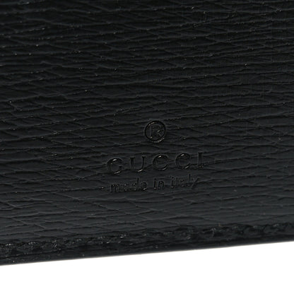 Gucci New Shanghai Calfskin Continental Wallet Black 5 of 7