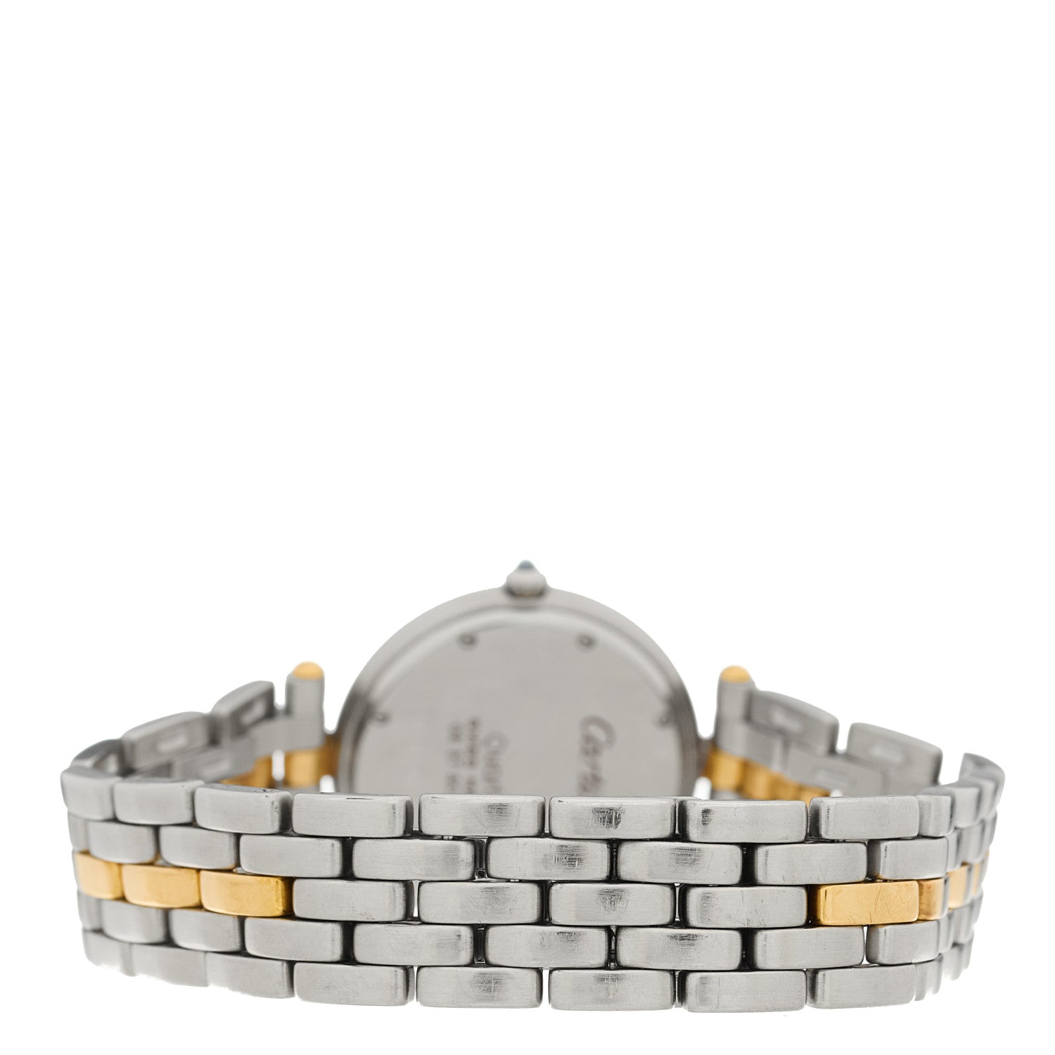 Cartier Stainless Steel 18K Yellow Gold 29mm Panthere Vendome Quartz Watch 3 of 4