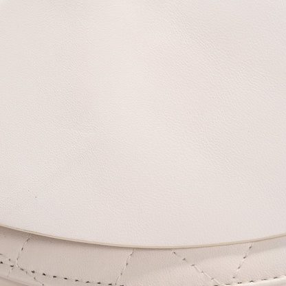 Chanel Lambskin Quilted Wave Clutch White 12 of 12