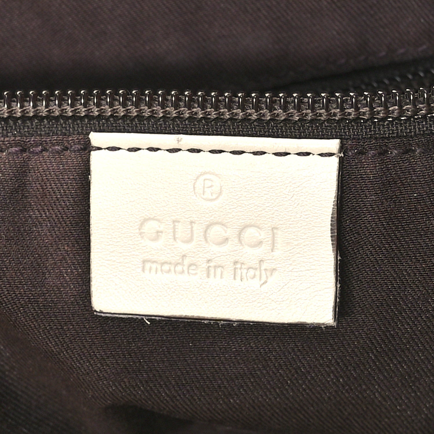 Gucci Monogram Calfskin Perforated Medium Flat Messenger Bag Off White 6 of 14