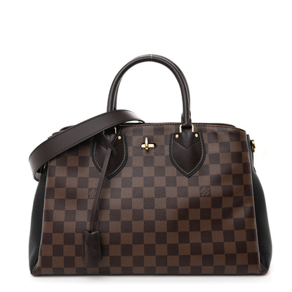 Louis Vuitton Cuir Taurillon Damier Ebene Normandy Black 1 of 11