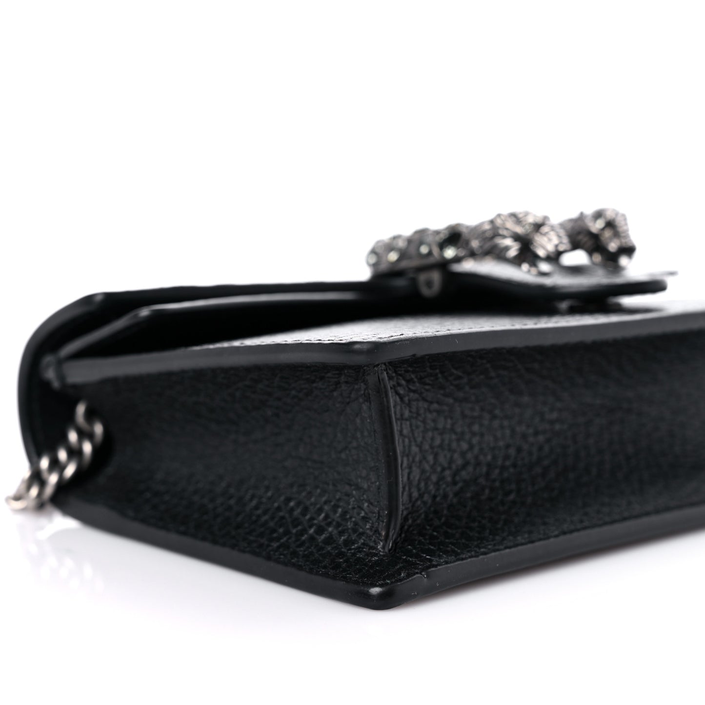 Calfskin Super Mini Dionysus Shoulder Bag Black