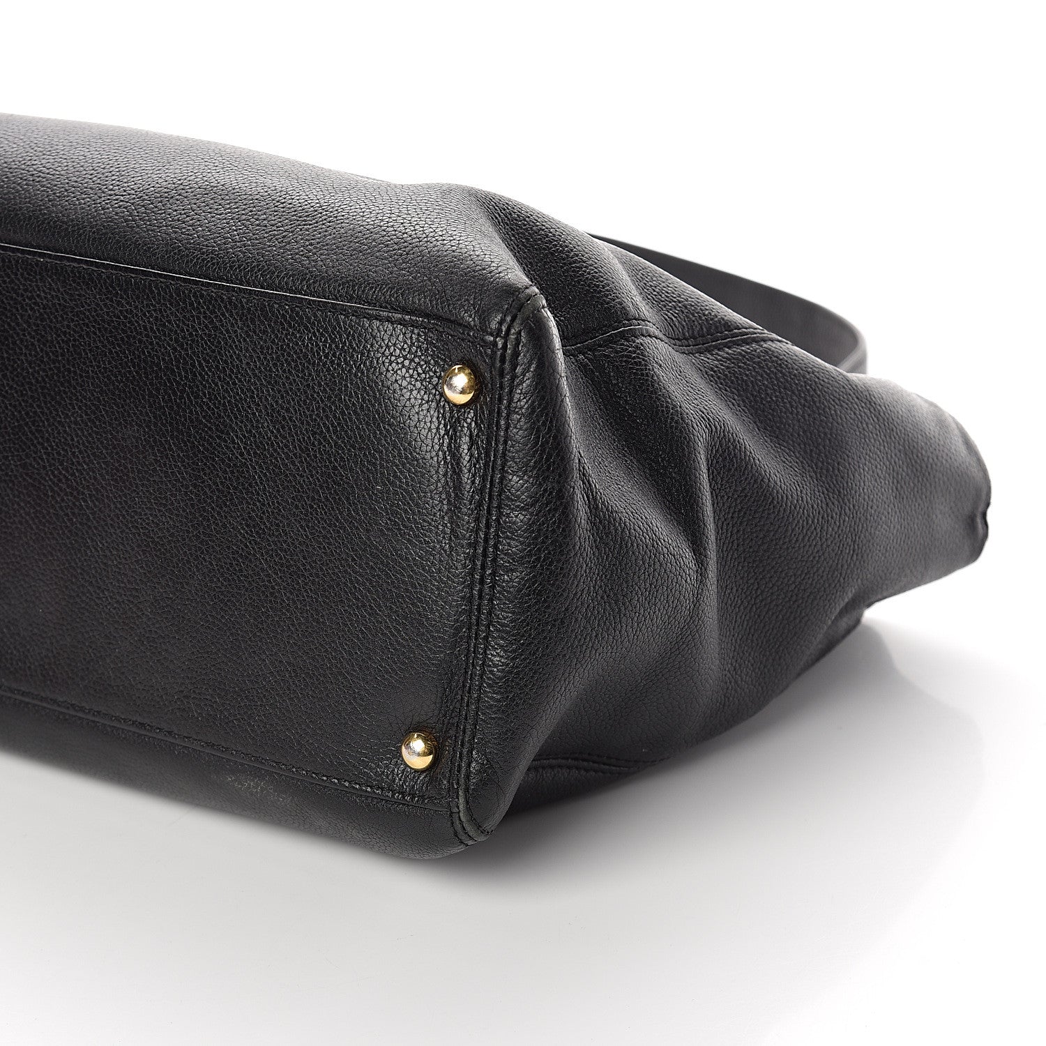 Chanel Calfskin Cerf Shopper Tote Black 9 of 9