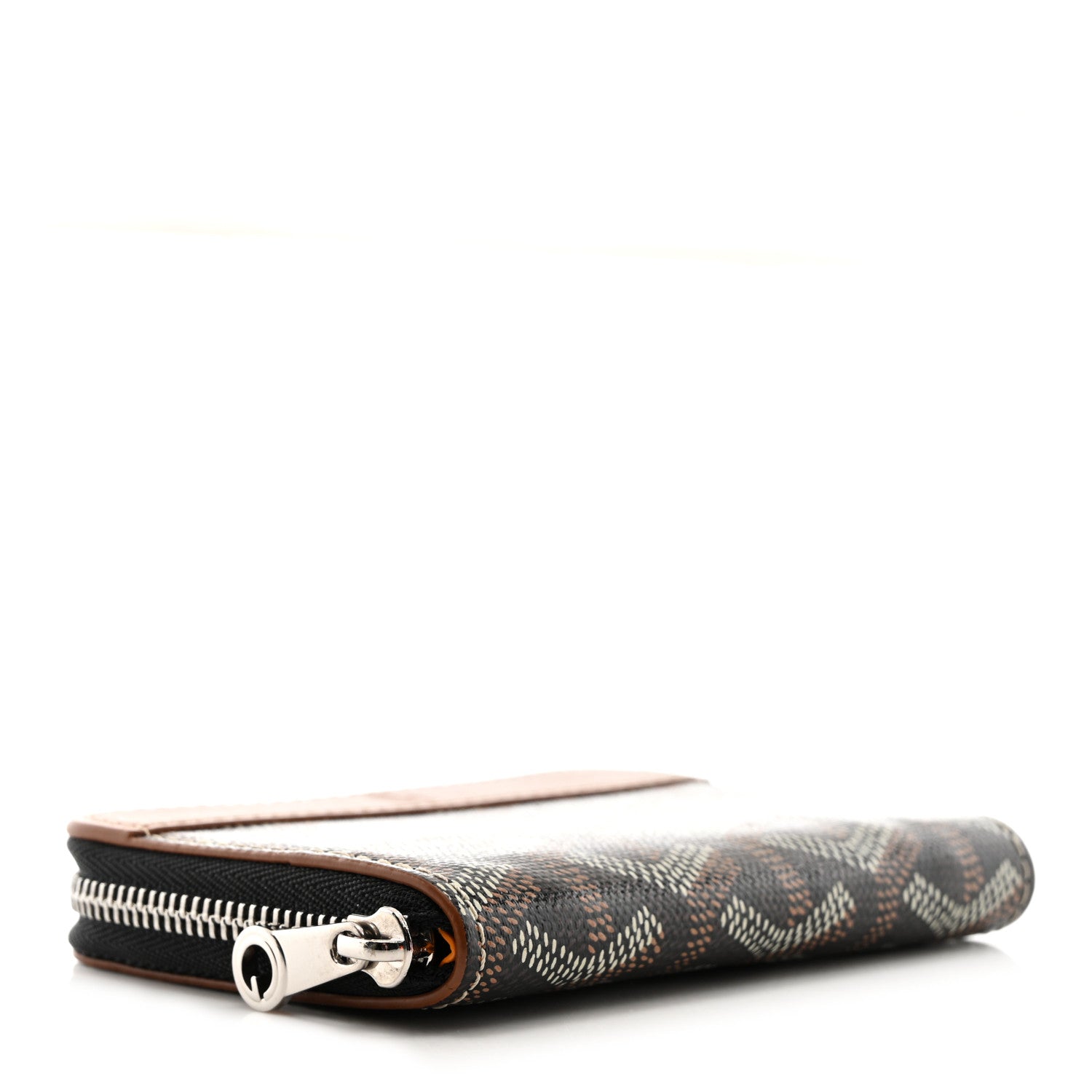 Goyard Goyardine Matignon PM Wallet Black Gold 4 of 7