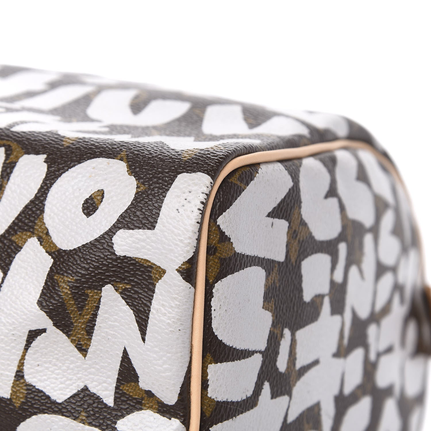 Louis Vuitton Monogram Graffiti Speedy 30 Silver 10 of 13