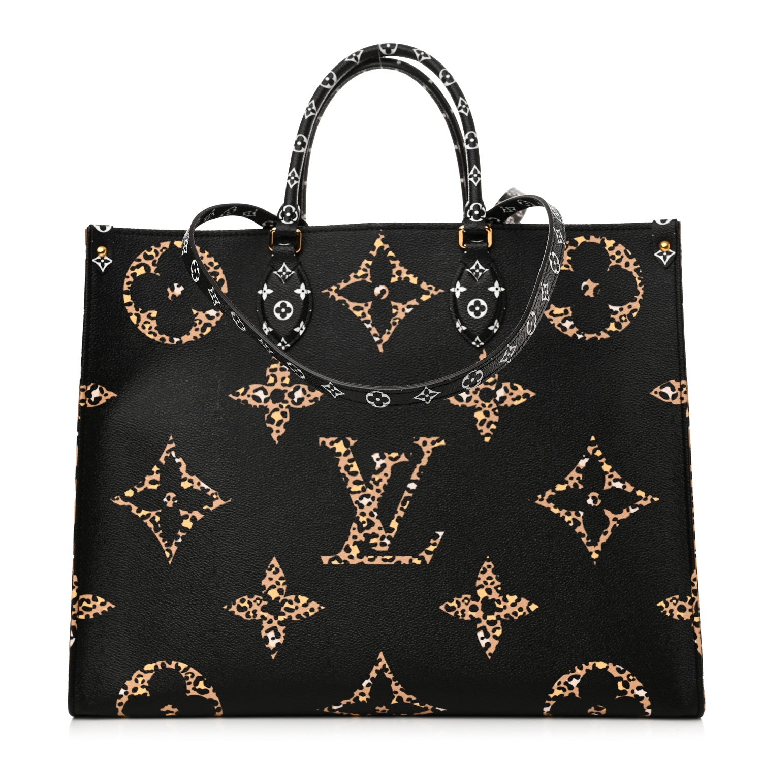 Louis Vuitton Monogram Giant Jungle Onthego GM Black 1 of 10