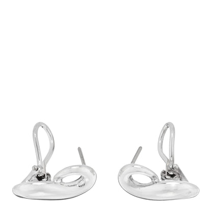 Tiffany Sterling Silver Figure 8 Earrings 3 of 4