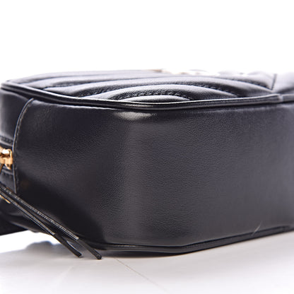 Saint Laurent Calfskin Matelasse Monogram Lou Belt Bag Black 8 of 9