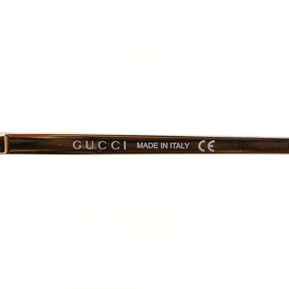 Gucci Metal Acetate Crystal Oversize GG0115S Sunglasses Gold 5 of 7