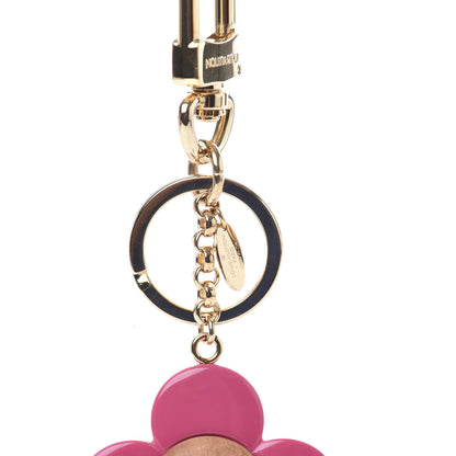 Louis Vuitton Resin Wood Vivienne Bag Charm Pink 3 of 3
