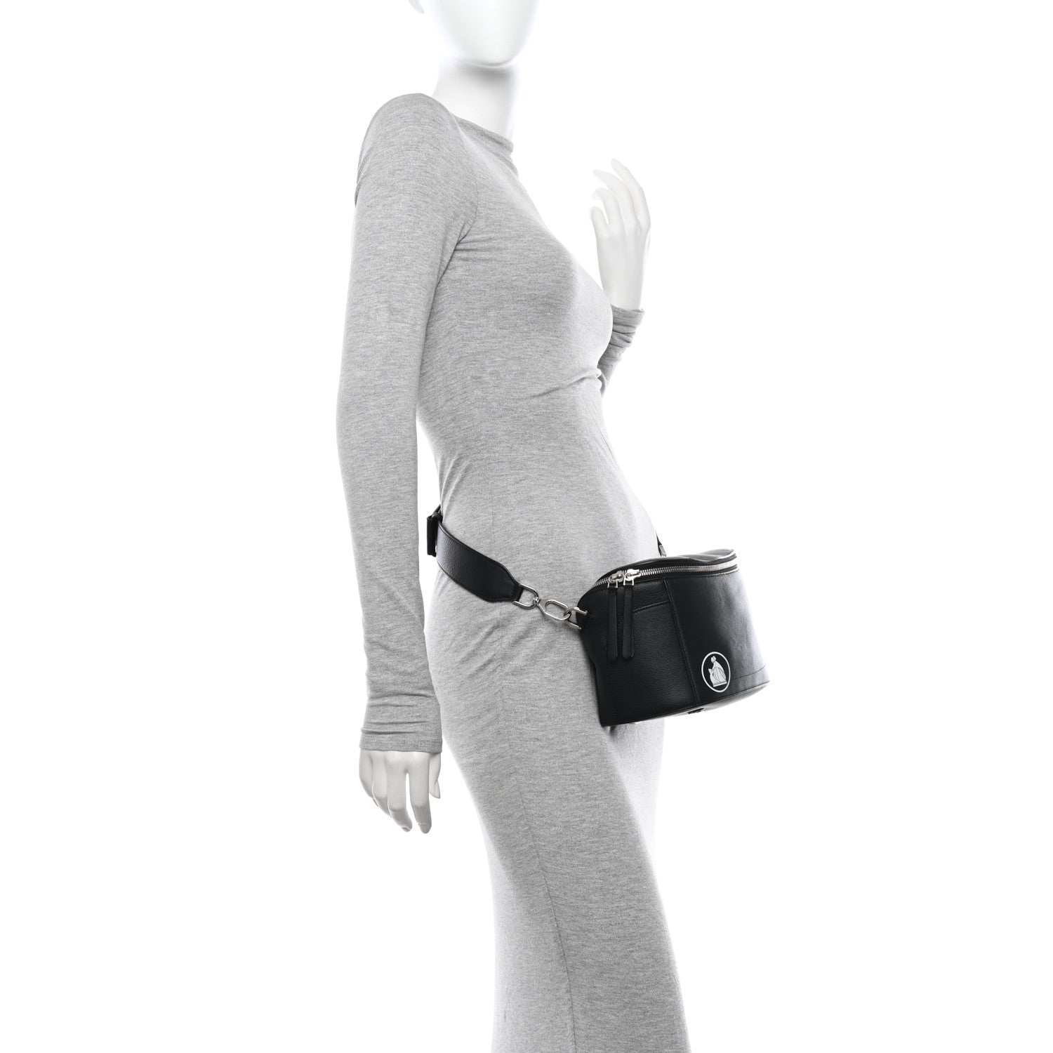 Lanvin Smooth Calfskin Cooler Bag Black 2 of 13