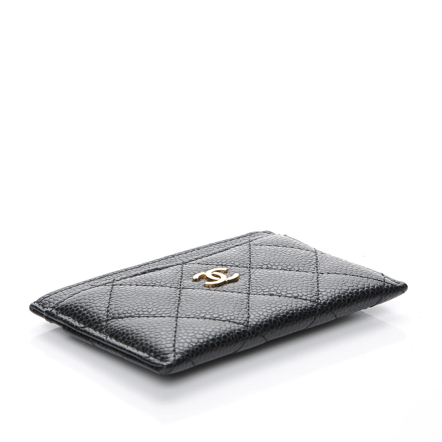 Chanel Caviar Quilted Card Holder Black 4 of 9