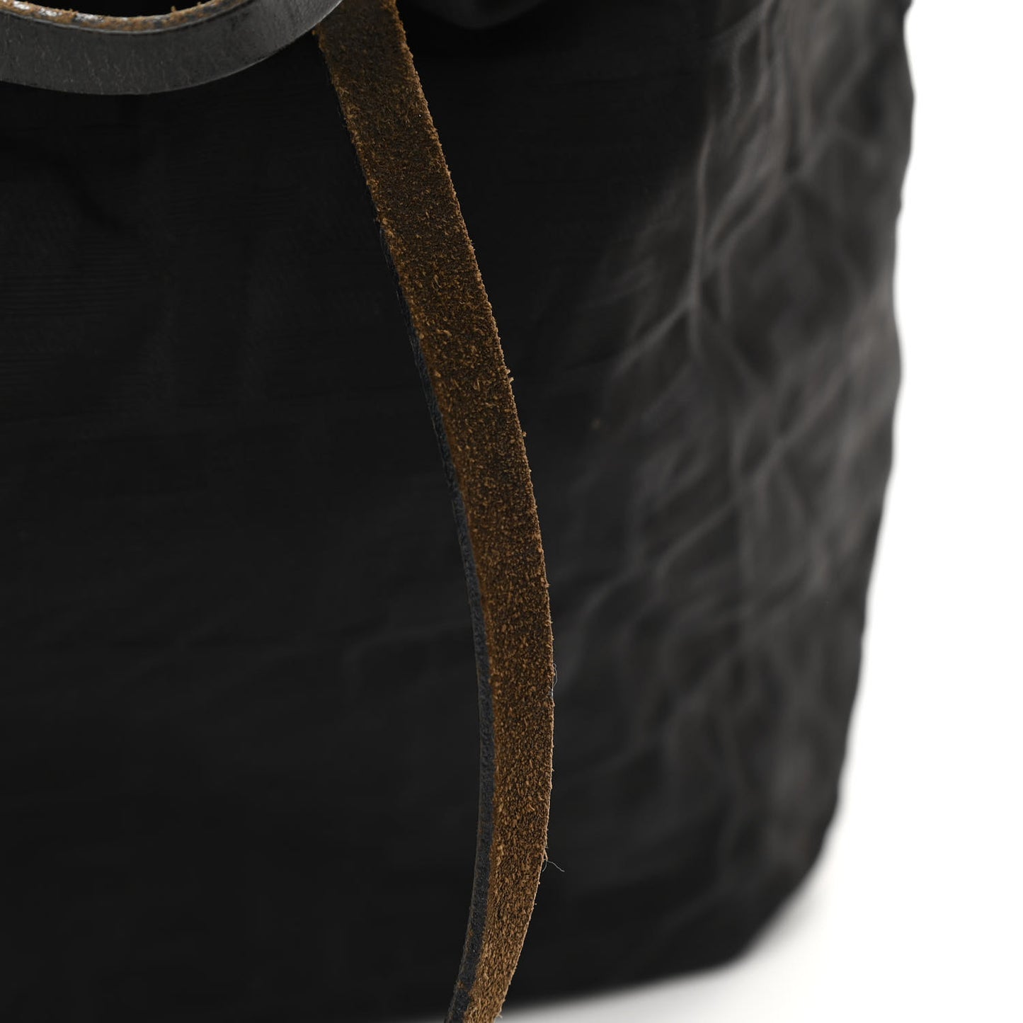 Nylon Zucca Medium Roll Tote Black