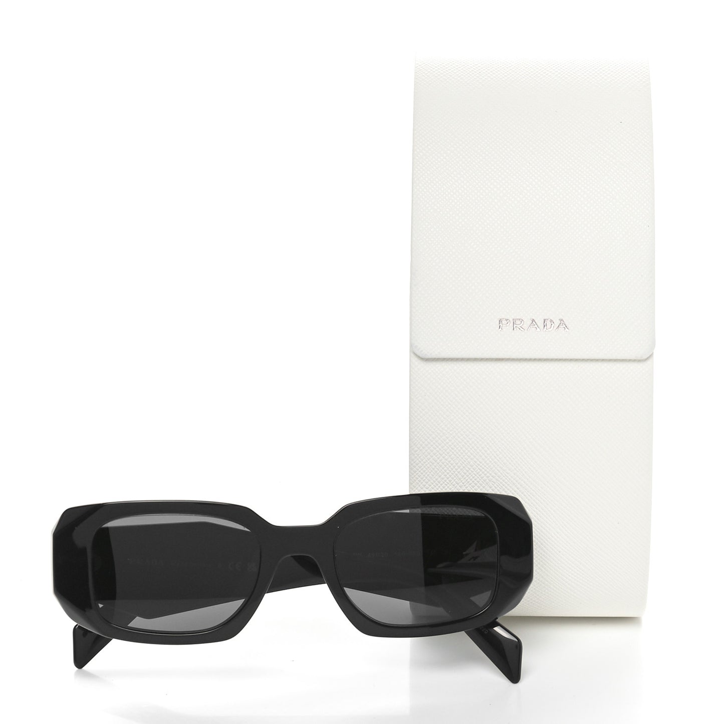 Acetate Symbole Sunglasses SPR 17W Black