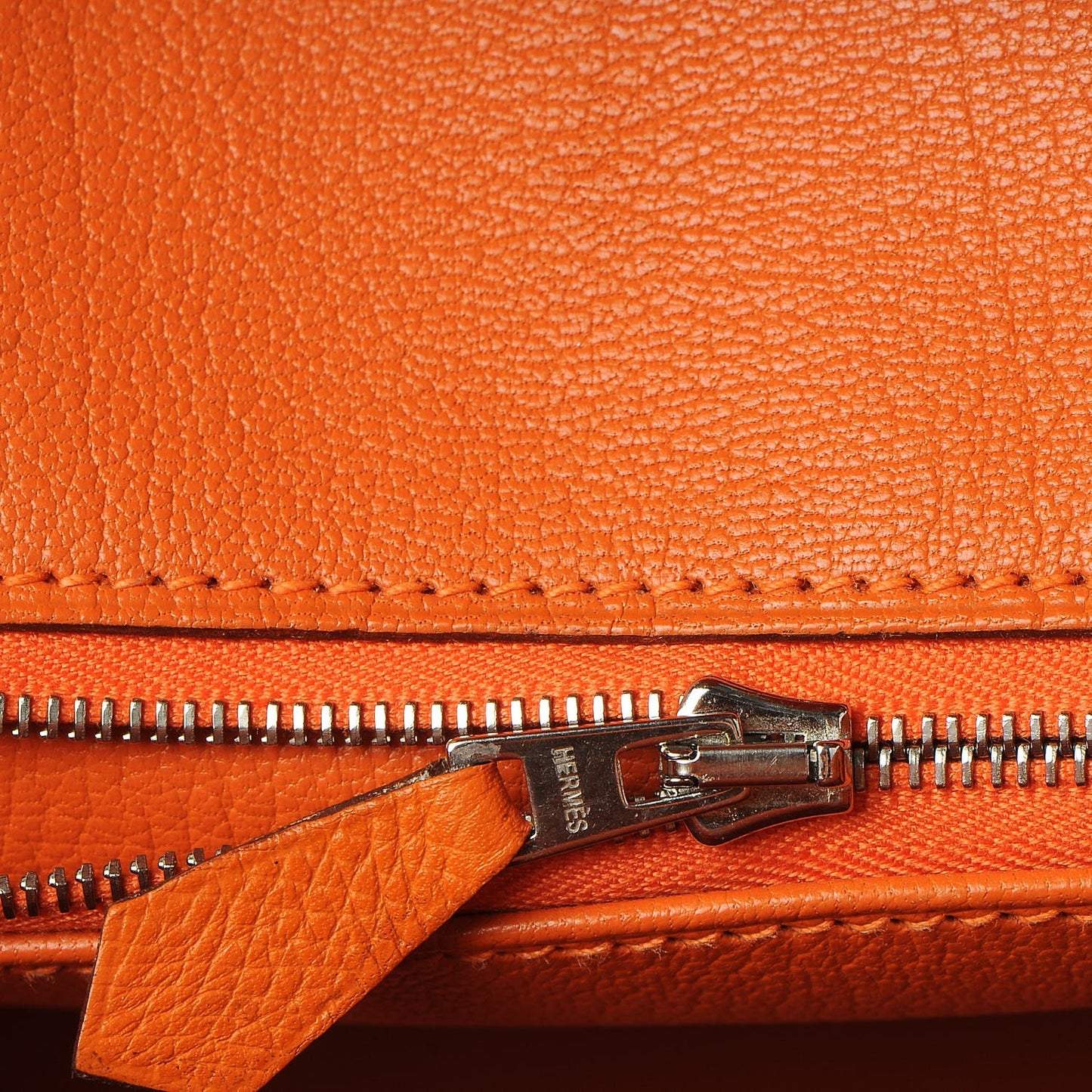 Epsom Birkin 35 Orange