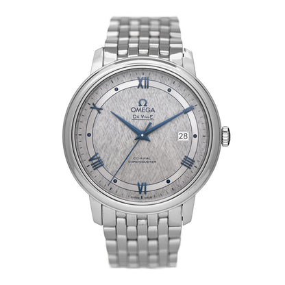 Omega Stainless Steel 39mm De Ville Prestige Co-Axial Chronometer Automatic Watch Grey 424.10.40.20.06.002 1 of 5