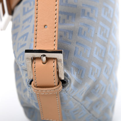 Fendi Zucchino Baguette Blue 13 of 13