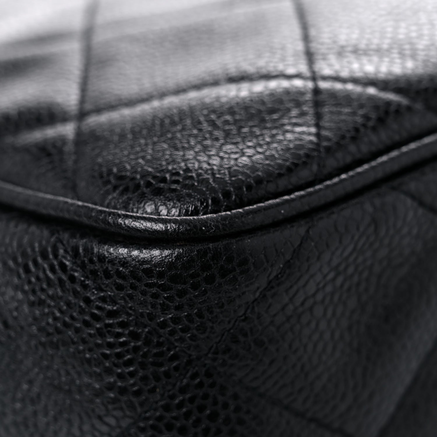 Chanel Caviar Quilted Shoulder Bag Black 11 of 21