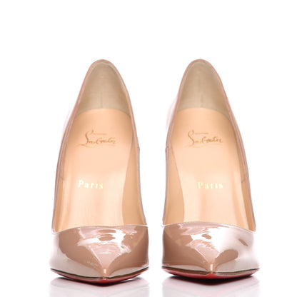 Christian Louboutin Patent So Kate 120 Pumps 37.5 Nude 4 of 8
