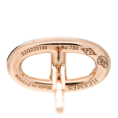 Hermes 18K Rose Gold TPM Farandole Stud Earrings 5 of 6