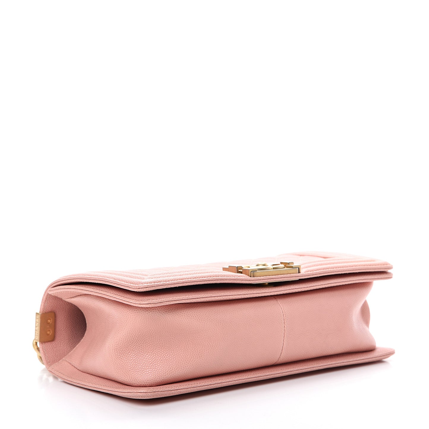 Caviar Quilted Medium Boy Flap Pink