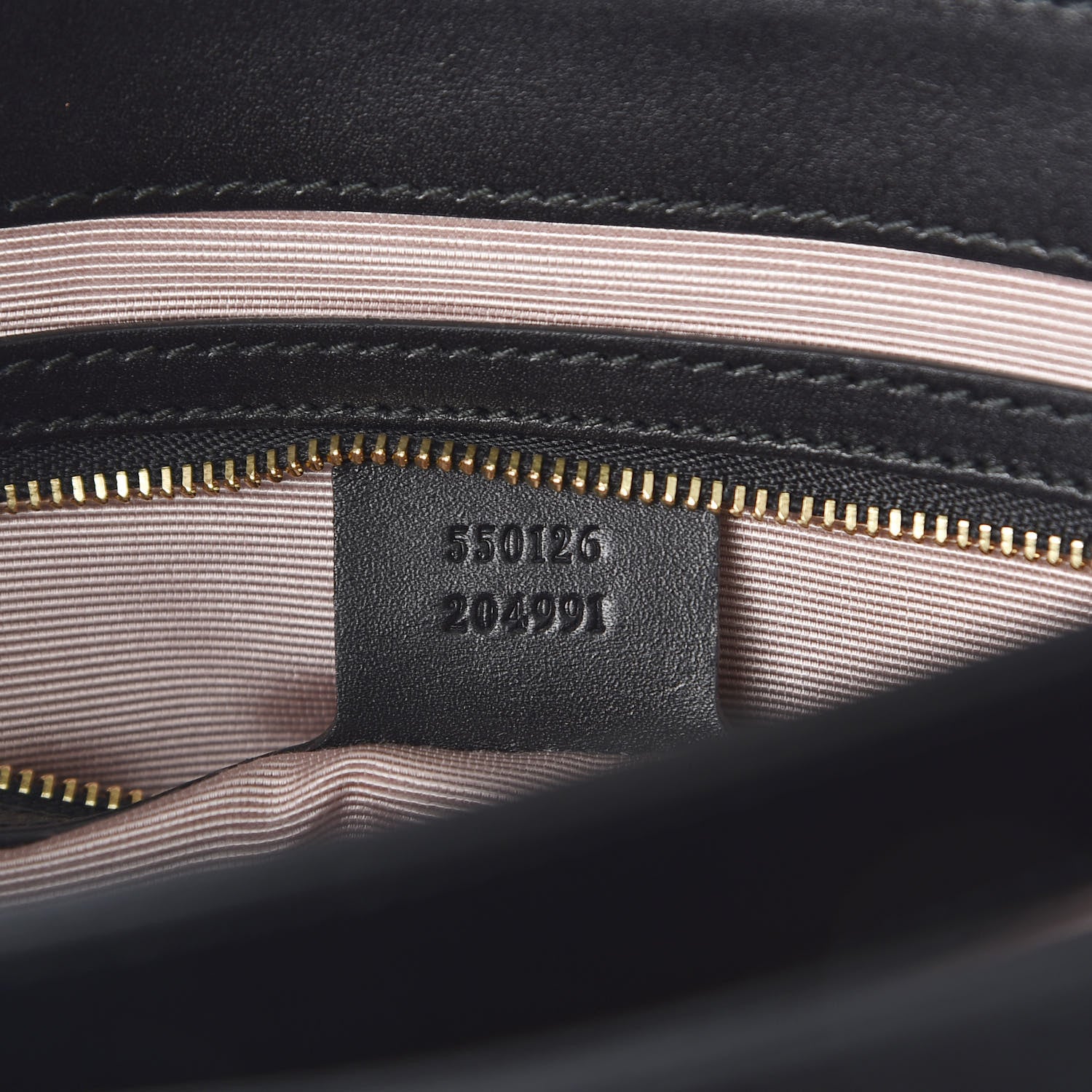 Gucci Suede Medium Arli Flap Shoulder Bag Black 6 of 9