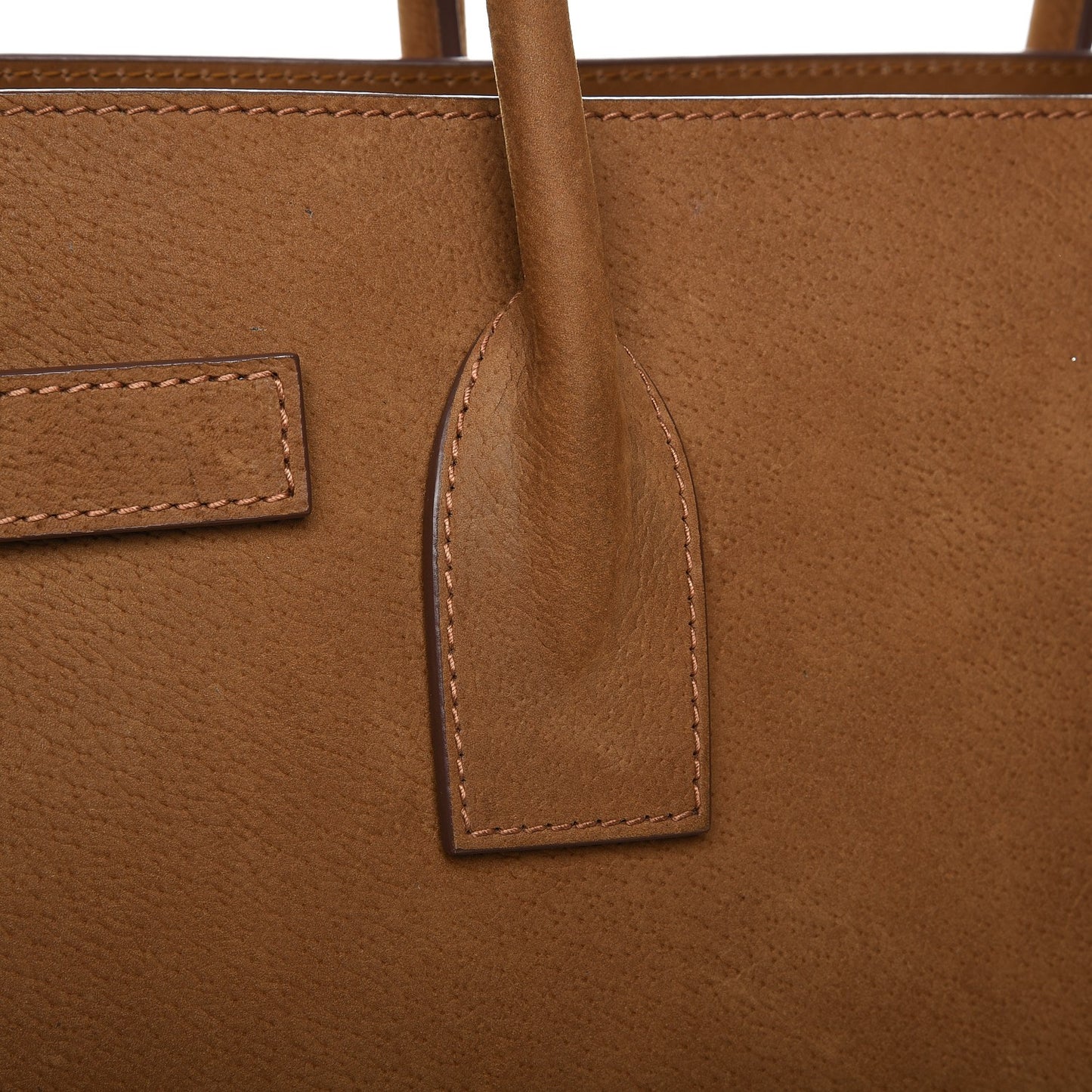 Nubuck Small Sac de Jour Tan