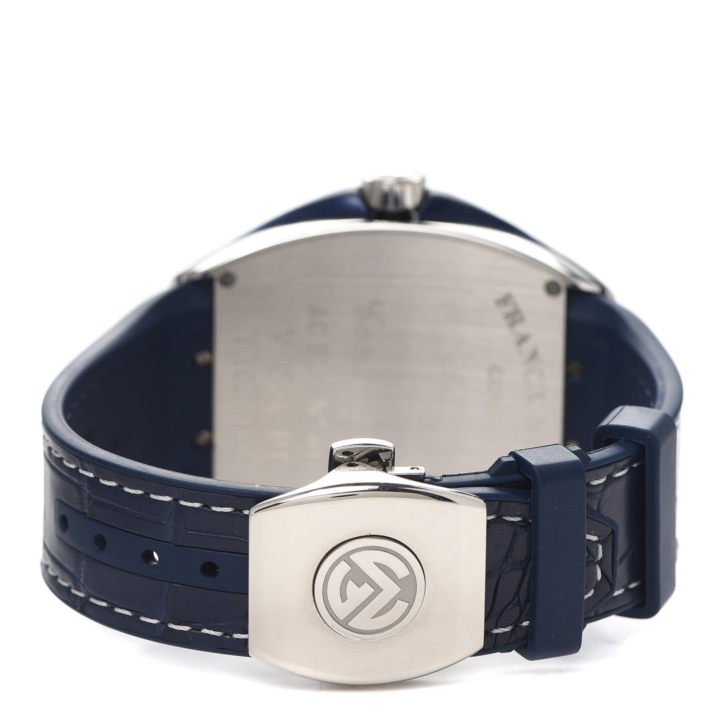 Stainless Steel Alligator 45mm Vanguard Yachting Automatic Watch Blue V45SCDTACBL