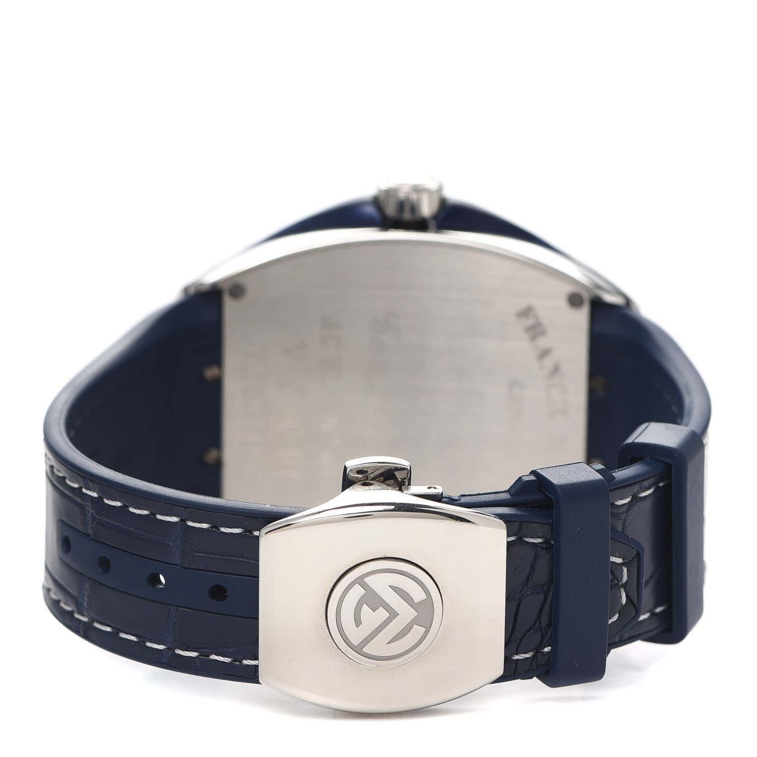 Franck Muller Stainless Steel Alligator 45mm Vanguard Yachting Automatic Watch Blue V45SCDTACBL 3 of 5