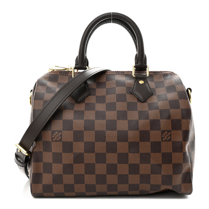 Louis Vuitton Damier Ebene Speedy Bandouliere 25 1 of 10