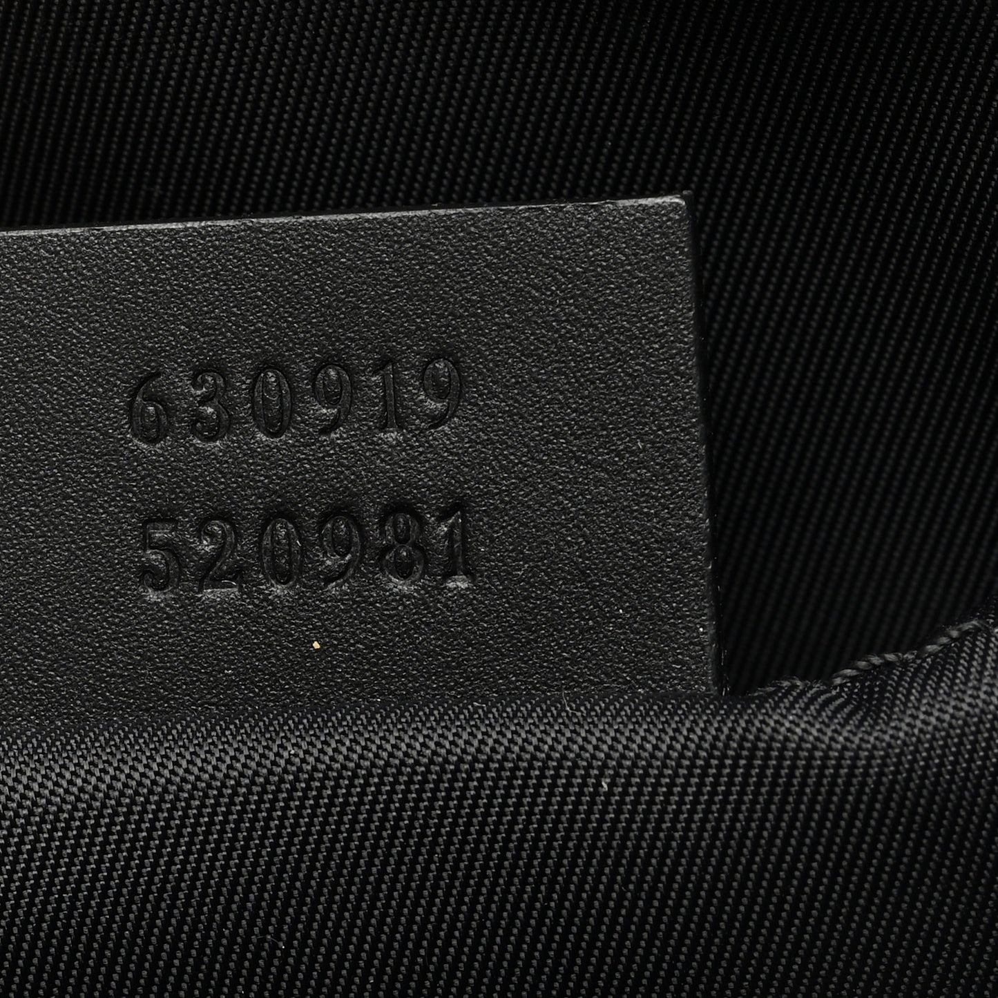 Canvas Web Slim Belt Bag Black