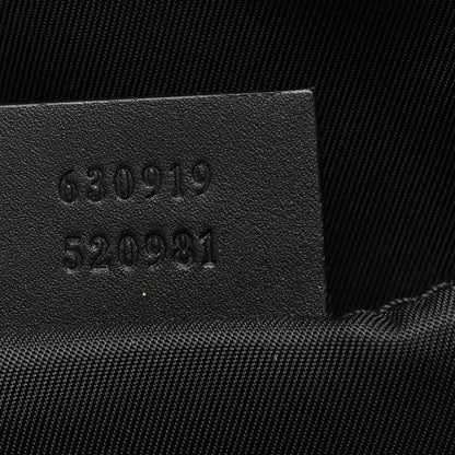 Gucci Canvas Web Slim Belt Bag Black 7 of 10