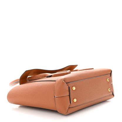 Bottega Veneta Grainy Calfskin Small Arco Wood 4 of 12