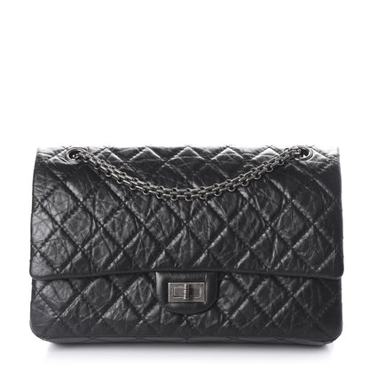 Chanel Aged Calfskin Quilted 2.55 Reissue 226 Flap Black 1 of 10