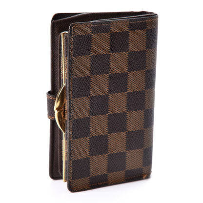 Louis Vuitton Damier Ebene French Purse Wallet 2 of 11