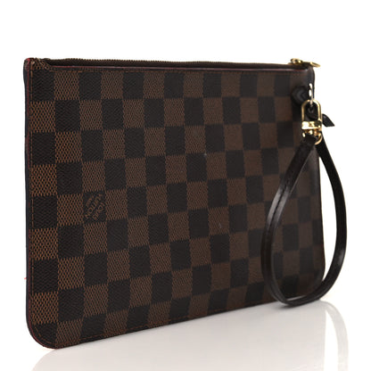Louis Vuitton Damier Ebene Neverfull MM GM Pochette 3 of 11