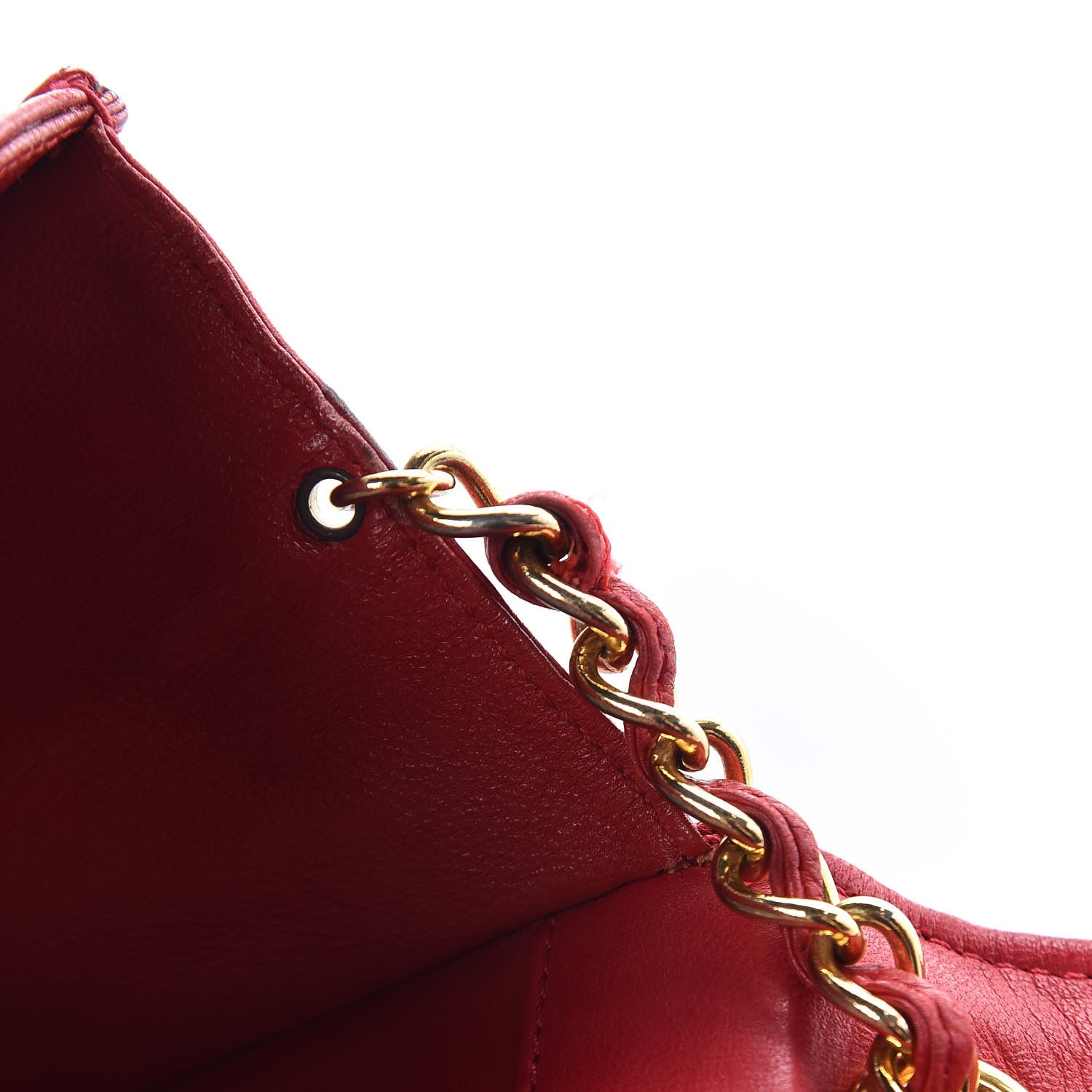 Chanel Lambskin CC Envelope Single Flap Red 25 of 25