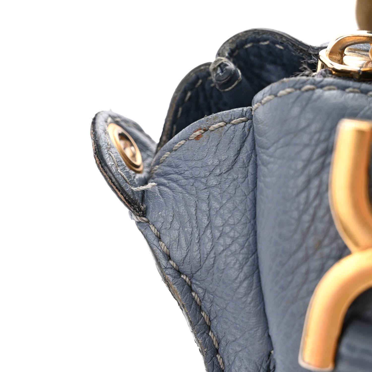 Chloe Calfskin Medium Marcie Satchel Cloudy Blue 15 of 24