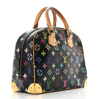 Louis Vuitton Monogram Multicolor Trouville Black 2 of 12