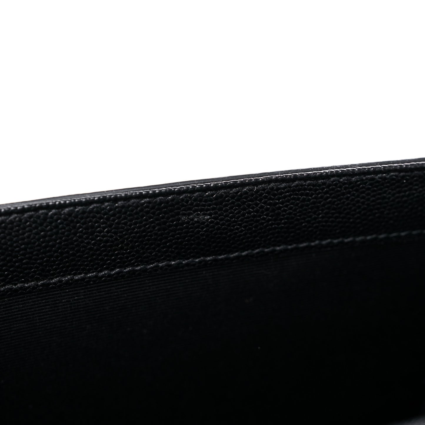 Grain De Poudre Classic Monogram Kate Clutch Black