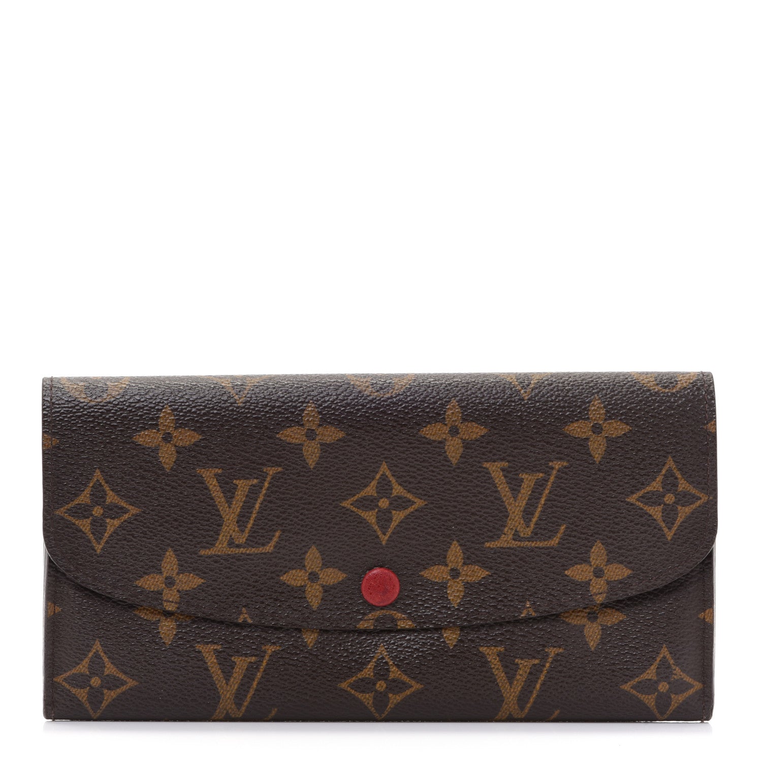 Louis Vuitton Monogram Emilie Wallet Piment 1 of 14