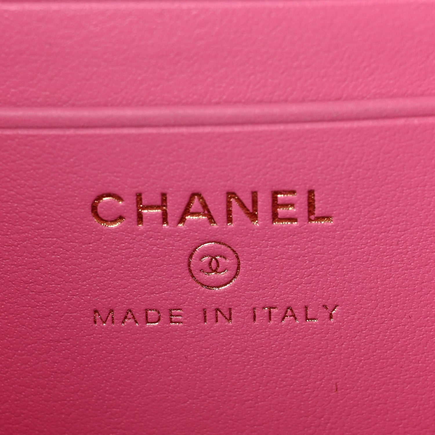 Chanel Caviar Quilted Filigree Vanity Clutch With Chain Pink Light Blue Green 6 of 7