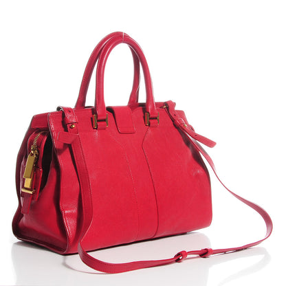 Saint Laurent Sheepskin Small Cabas Chyc Red 3 of 7