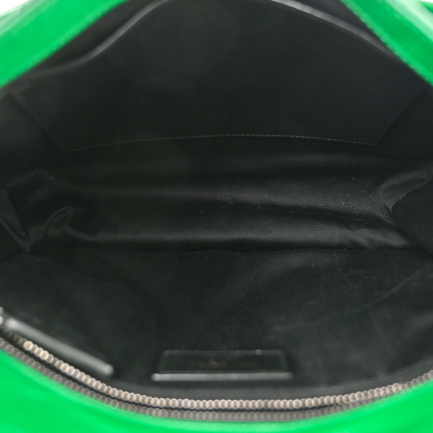 Crinkled Calfskin Matelasse Monogram Medium Niki Chain Satchel New Vert Praire